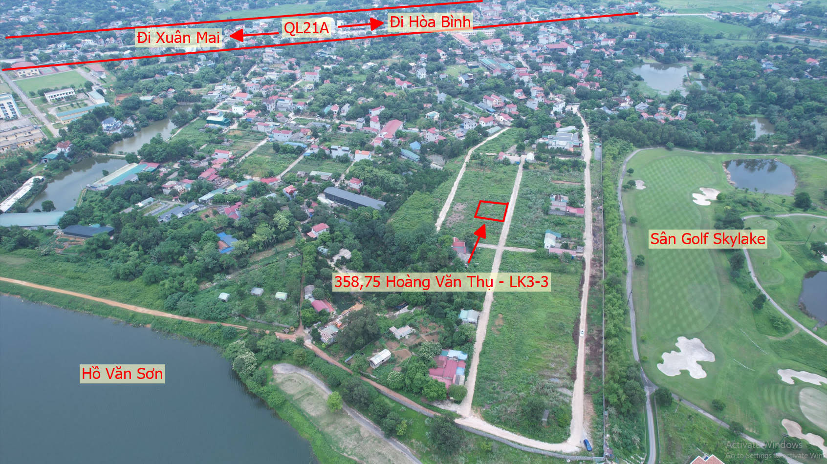 Hình ảnh Đất Đấu Giá Sân Golf Hồ Văn Sơn Tại Hoàng Văn Thụ | Đất Đấu Giá Chương Mỹ 