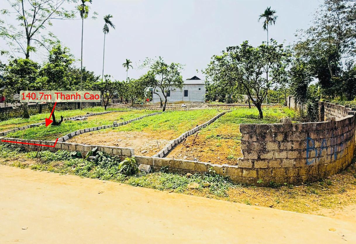 Hình ảnh Bán Lô Đất 140.7m Tại Thanh Cao Lương Sơn Bám Đường Bê Tông Ô Tô Vào Tận Đất Dân Cư Đông Đúc View Thoáng Mát Gần Chợ Trường Học Ủy Ban Giá Đầu Tư