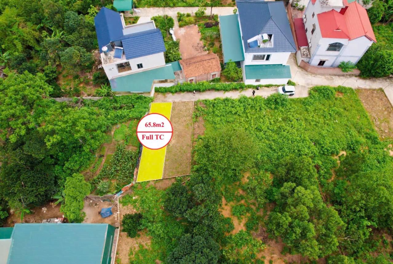 Hình ảnh Bán Lô Đất 65.8m Tại Thạch Thất Bám Đường Bê Tông Ô Tô Vào Tận Đất Dân Cư Đông Đúc Thân Thiện Giá Đầu Tư