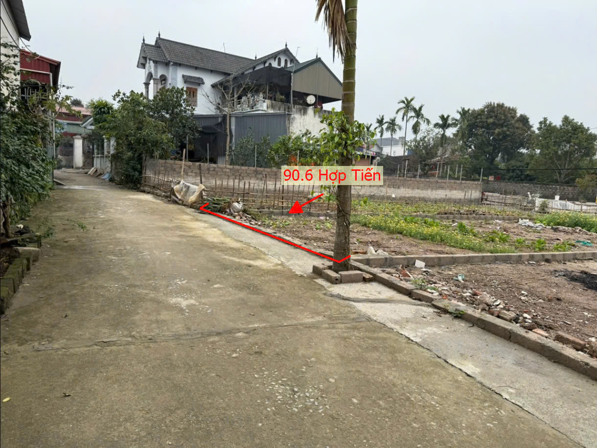 Hình ảnh Đất Phân Lô 90.6M2 Tại Hợp Tiến Ô Tô Đỗ Tận Đất Sát Trục Chính Liên Xã Giá Chỉ Hơn Tỷ 