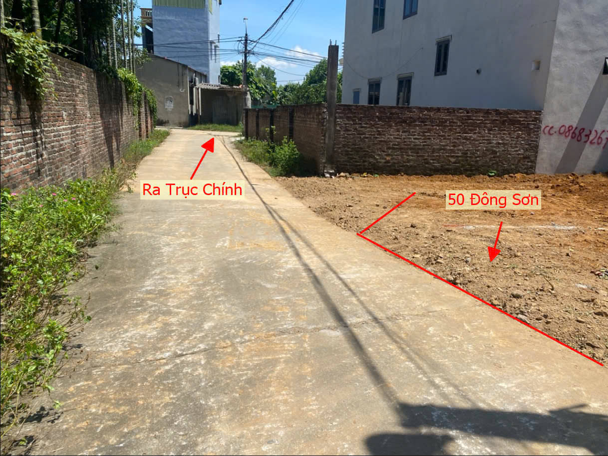 Hình ảnh Bán Thửa Đất Đông Sơn Ngay Khu Đấu Giá Đông Sơn Chương Mỹ Ô Tô Vào Tận Đất 