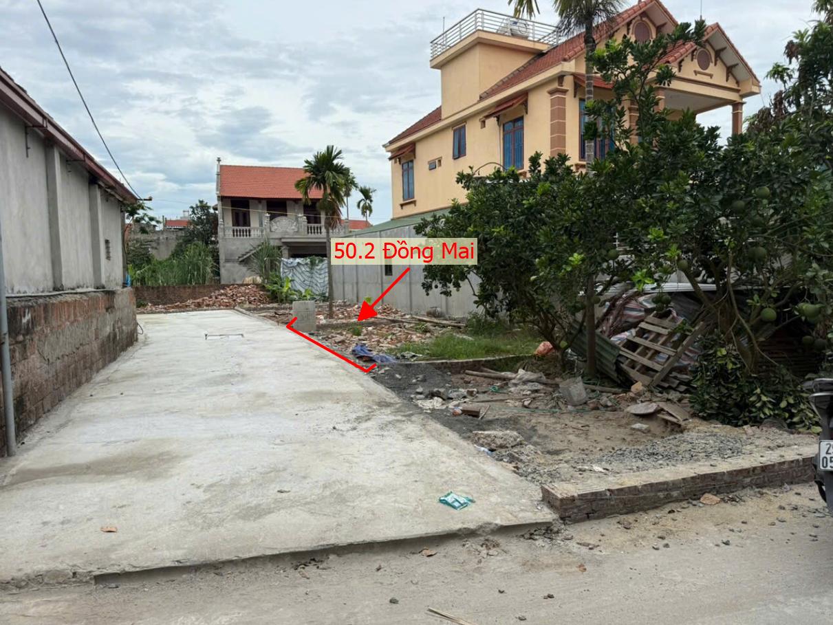 Hình ảnh Bán Đất Phân Lô Khu Vực Đồng Mai Sát Trục Chính Kinh Doanh Liên Xã Ngay Gần Khu Dịch Vụ Sinh Thái Đồng Mai