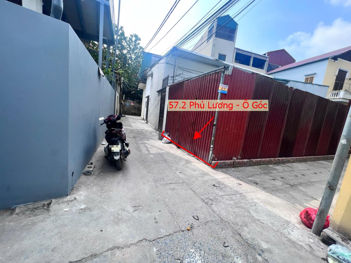 Hình ảnh Bán Thửa Đất 57.2m Tại Phú Lương Lô Góc 2 Mặt Thoáng Ô Tô Đỗ Tận Đất Sát Trục Kinh Doanh Gần Trường Học Các Cấp