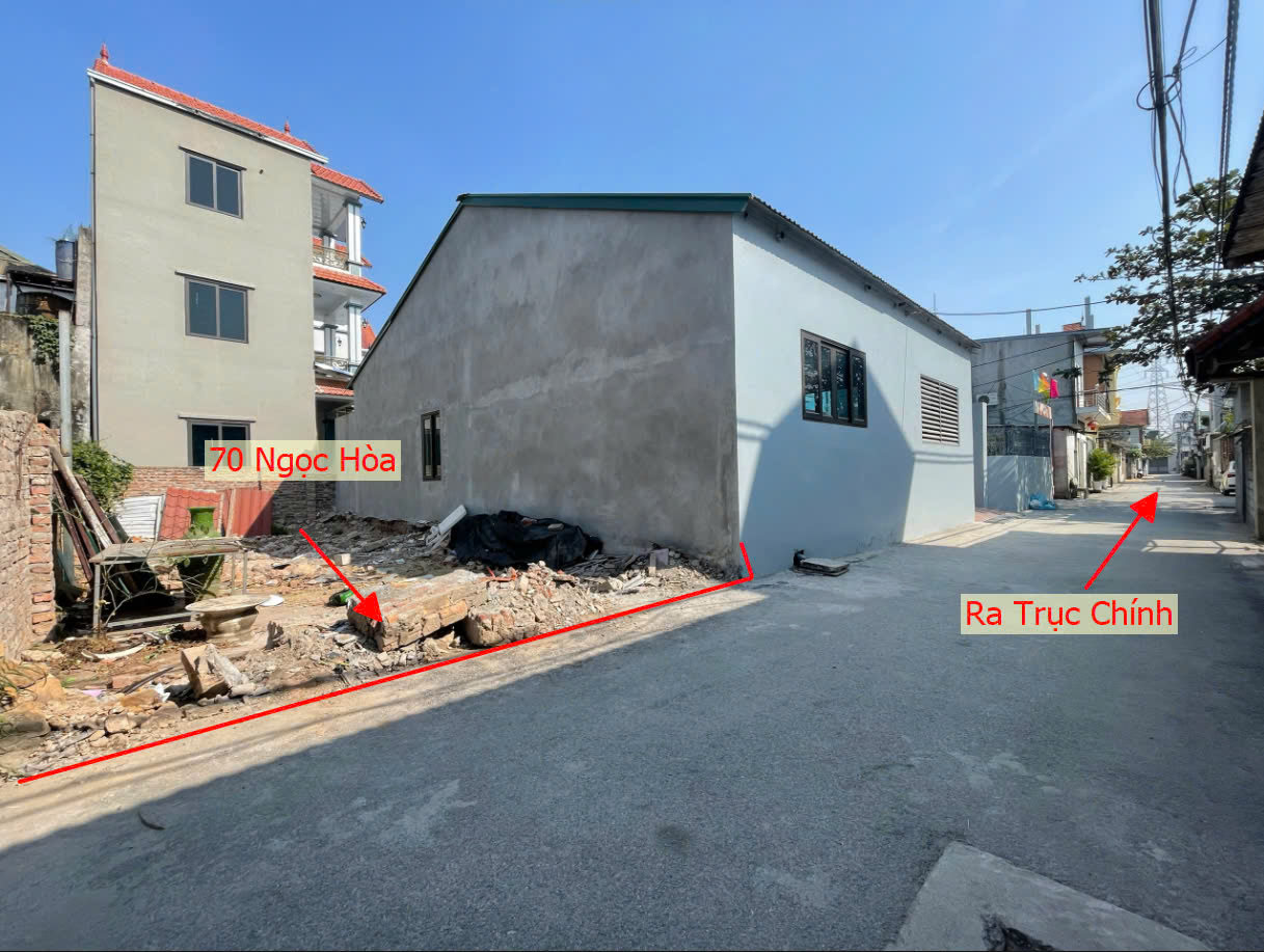 Hình ảnh Bán Đất Ngọc Hòa Full Thổ Cư Ô Tô Đỗ Tận Đất Sát Trục Chính Liên Xã Giáp Thị Trấn Chúc Sơn 