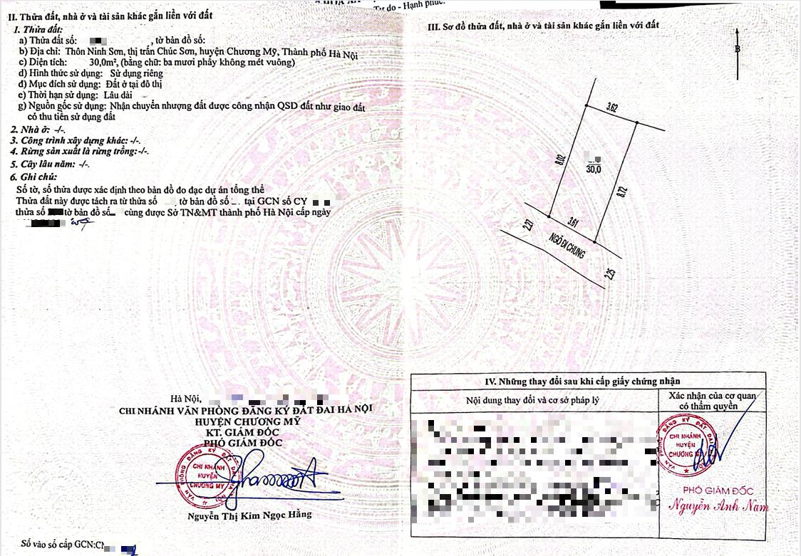 Hình ảnh Bán Thửa Đất 30m Tại Chúc Sơn Gần Trục Kinh Doanh Cách QL6A Chỉ Vài Trăm Mét