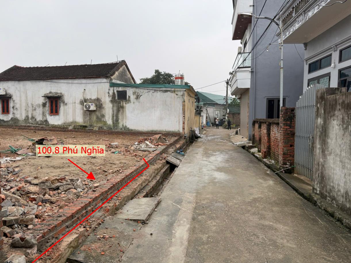 Hình ảnh Bán Lô Góc 2 Mặt Thoáng 100.8m Tại Phú Nghĩa Sát Trục Kinh Doanh Ngay Cạnh Khu CN Phú Nghĩa