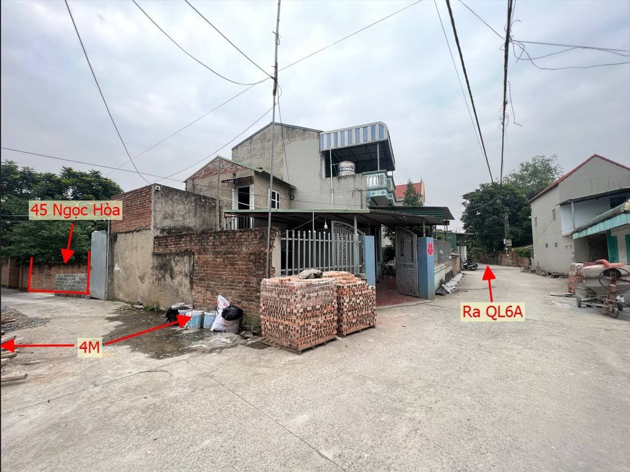 Hình ảnh Bán Đất Ngọc Hòa Full Thổ Cư Ngay Gần QL6A Đang Mở Rộng Ô Tô Vào Tận Đất Giá Chỉ Hơn 2 Tỷ 