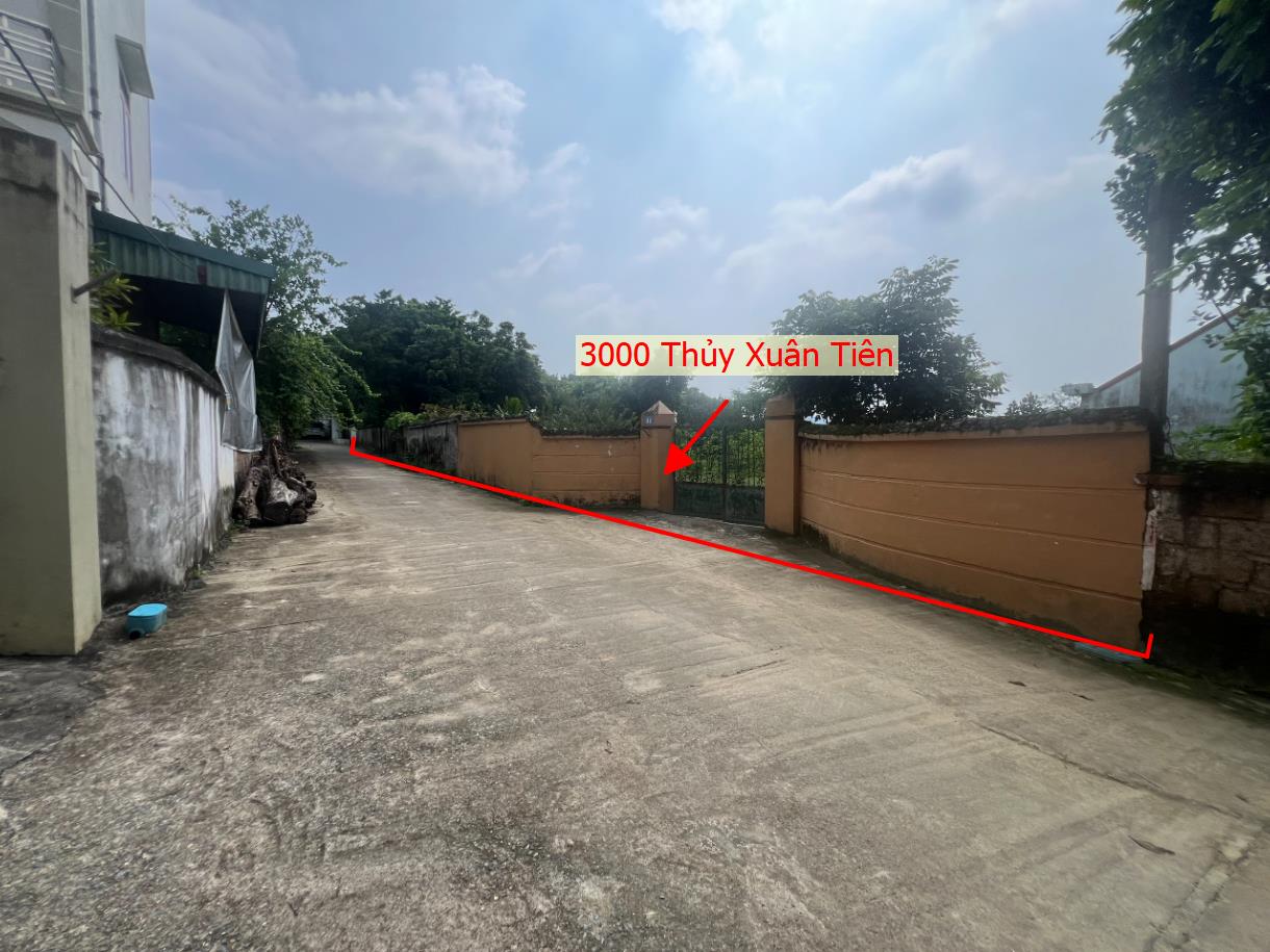 Hình ảnh Bán Thửa Đất 3000m Tại Thủy Xuân Tiên Ô Tô Vào Tận Đất Sát Trục Kinh Doanh Gần QL21A 