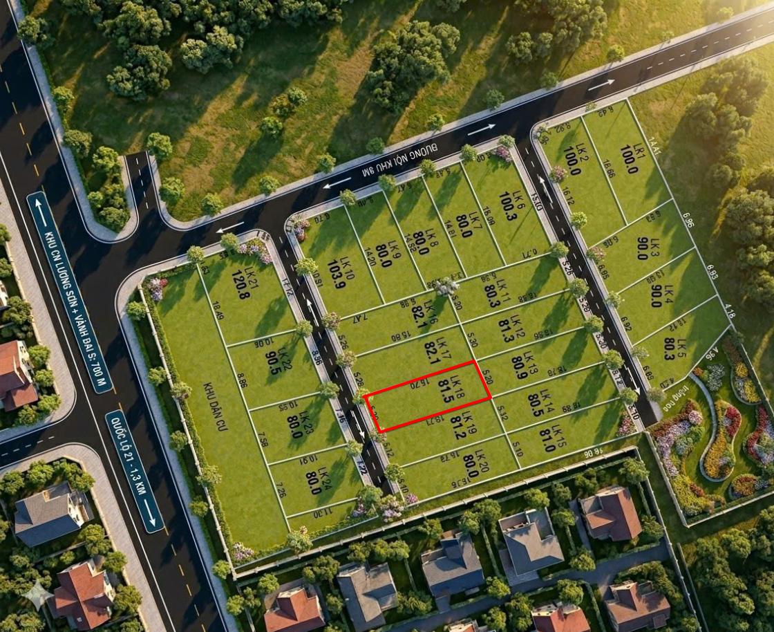 Hình ảnh Bất Động Sản Xuân Mai Bán Đất Phân Lô Khu Vực Thủy Xuân Tiên Ô Tô Đỗ Tận Đất Sát Trục Liên Xã Ngay Gần QL21A 