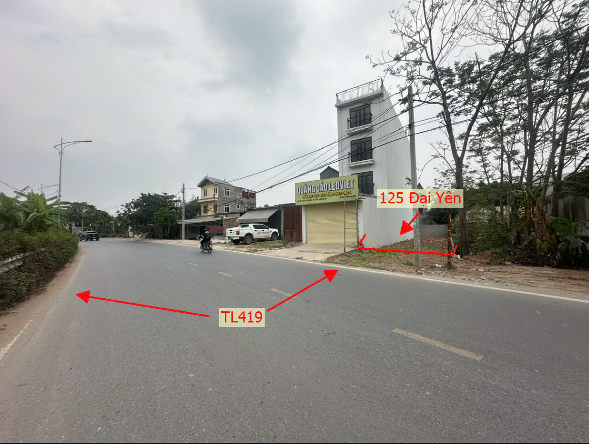 Hình ảnh Bán Đất Full Thổ Cư Mặt Đường TL419 Thuộc Xã Đại Yên Chương Mỹ | Vị Trí Kinh Doanh Đắc Địa