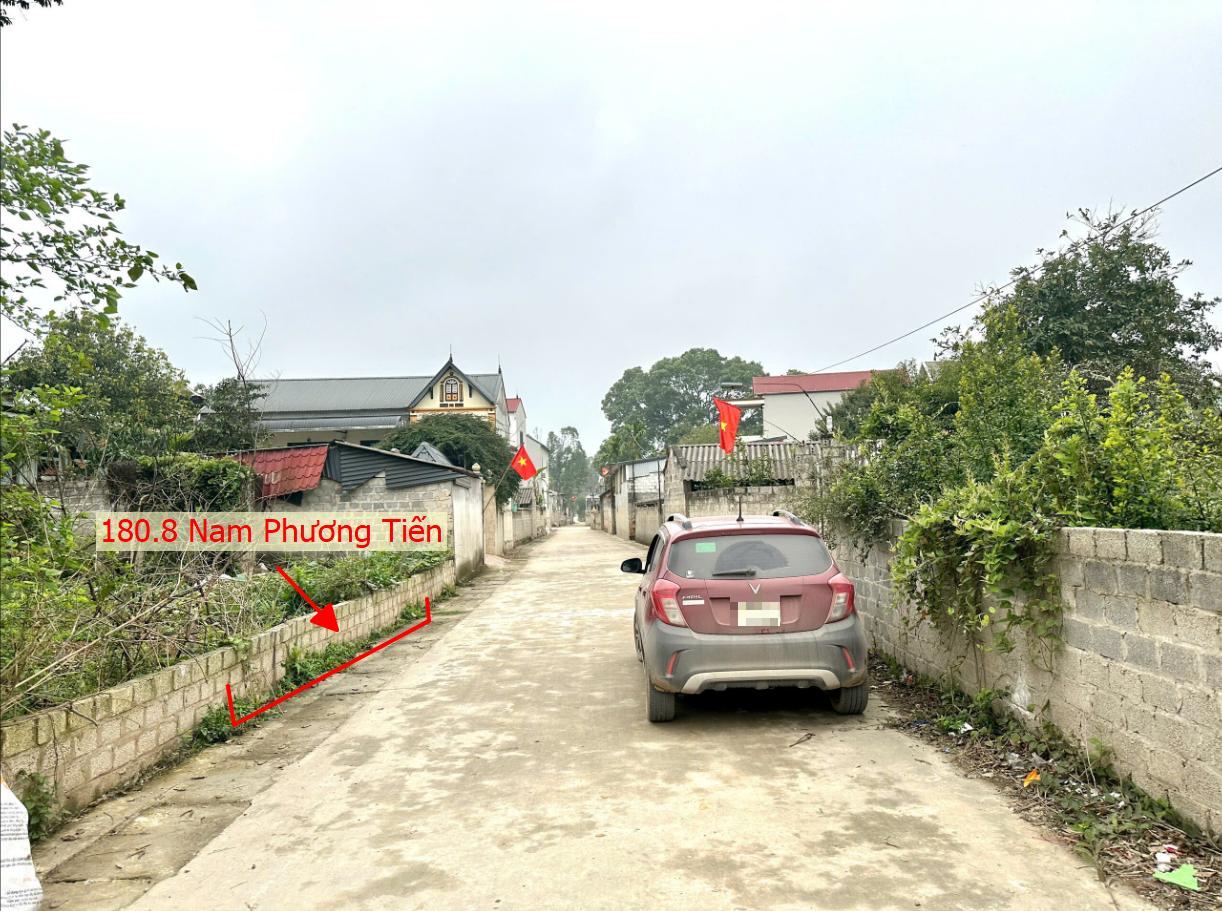 Hình ảnh Bán Thửa Đất 180.8m Tại Nam Phương Tiến Ô Tô Đỗ Tận Đất Sát Trục Kinh Doanh Liên Xã