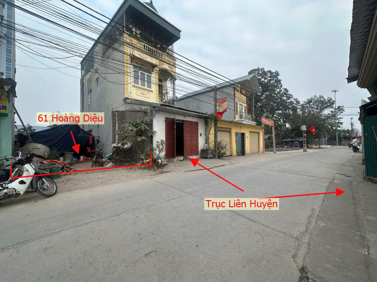 Hình ảnh Bán Đất Hoàng Diệu Mặt Trục Kinh Doanh Liên Huyện Ngay Gần Trung Tâm Xã Hoàng Diệu 