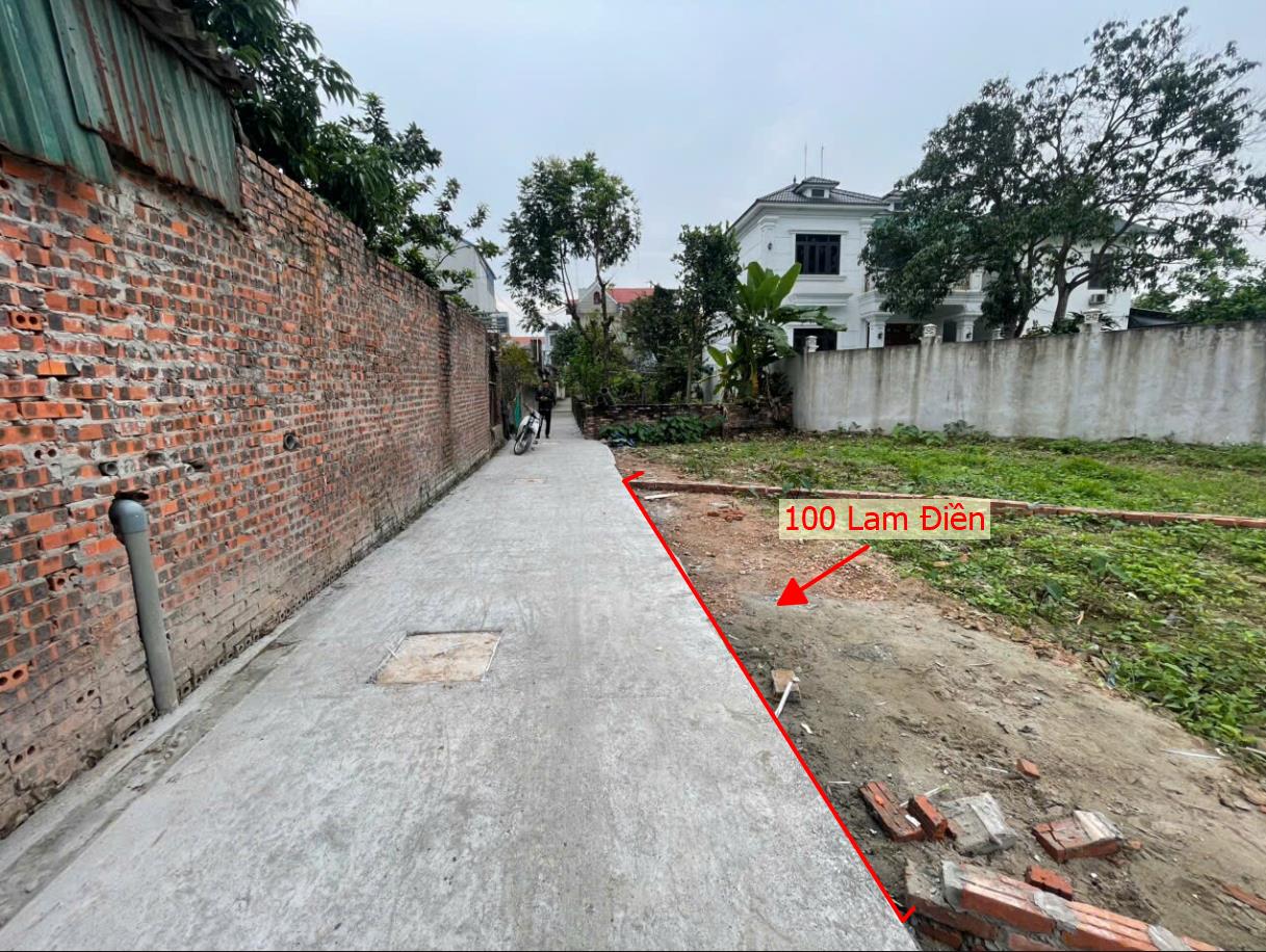 Hình ảnh Bán Thửa Đất Full Thổ Cư 100m Tại Lam Điền Sát Trục Kinh Doanh Liên Xã Giá Chỉ Hơn 2 Tỷ