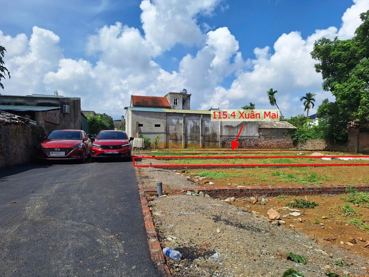 Hình ảnh Đất Phân Lô Thị Trấn Xuân Mai Ô Tô Đỗ Tận Đất Sát Trục Chính Kinh Doanh Ngay Gần QL6A Đang Triển Khai Mở Rộng