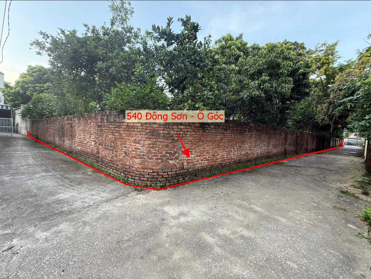 Hình ảnh Bán Lô Góc 2 Mặt Thoáng 540m Tại Đông Sơn Gần QL6A Đang Triển Khai Mở Rộng 