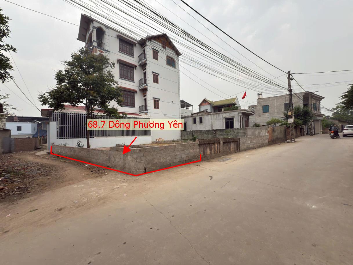 Hình ảnh Bán Lô Góc 2 Mặt Tiền Sát Trục Liên Xã Ngay Trung Tâm Xã Đông Phương Yên