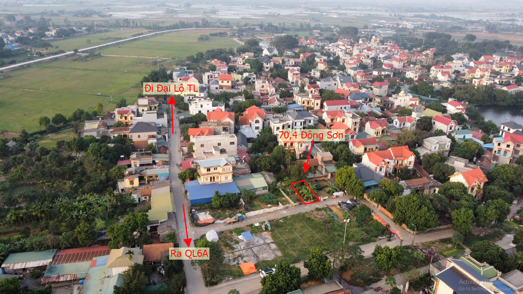 Hình ảnh Đất Phân Lô Khu Vườn Cây Xã Đông Sơn Ô Tô Vào Tận Đất Giá Nhỉnh 2 Tỷ