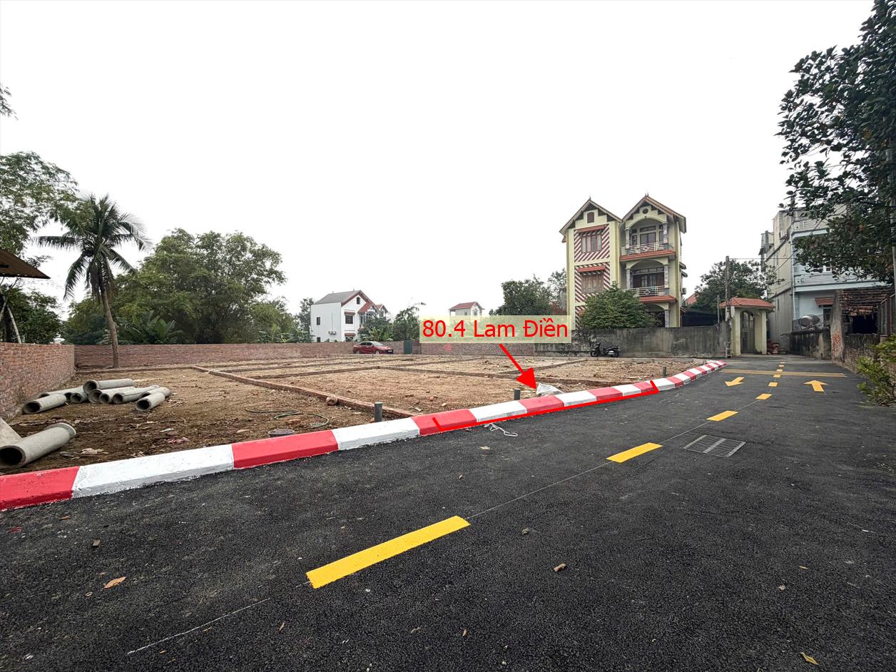 Hình ảnh Bán Đất Phân Lô Lam Điền Ô Tô Đỗ Tận Đất Ngay Sát Mặt Đường Kinh Doanh Liên Huyện