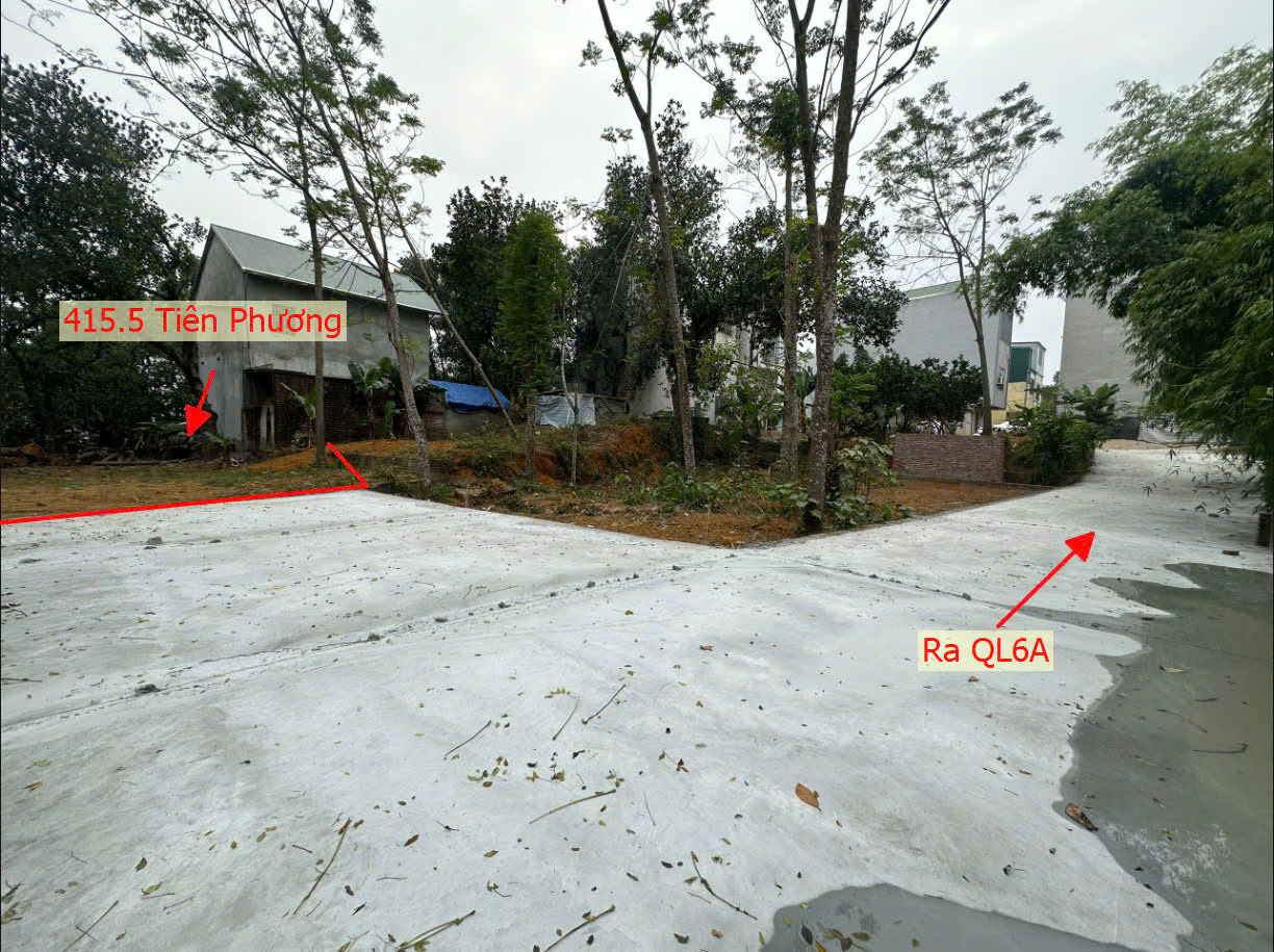 Hình ảnh Bán Đất Tiên Phương Ô Tô Vào Tận Đất Gần QL6A Ngay Trung Tâm Xã Tiên Phương Chương Mỹ