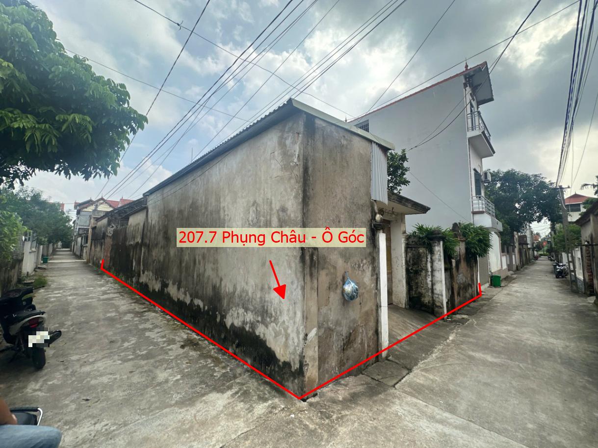 Hình ảnh Bán Lô Góc 2 Mặt Tiền 207.7m Tại Phụng Châu Sát Trục Kinh Doanh Liên Huyện Giá Chỉ Vài Tỷ