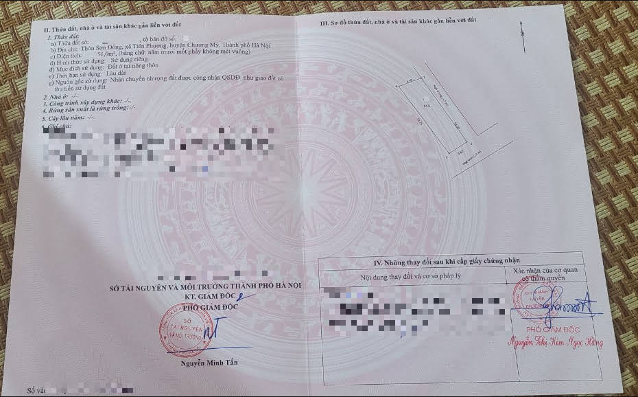 Hình ảnh Bán Lô Góc 2 Mặt Tiền Tại Tiên Phương Chương Mỹ Ô Tô Vào Tận Đất Giá Nhỉnh Tỷ