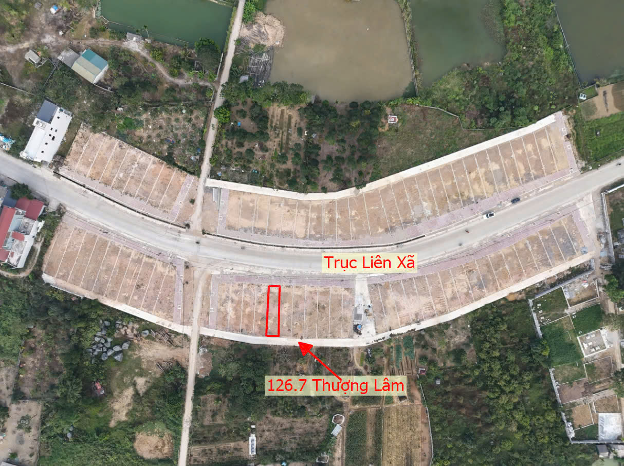 Hình ảnh Đất Đấu Giá Khu Đồng Rỉ Ngay Trung Tâm Xã Thượng Lâm Bám Mặt Trục Chính Liên Xã 