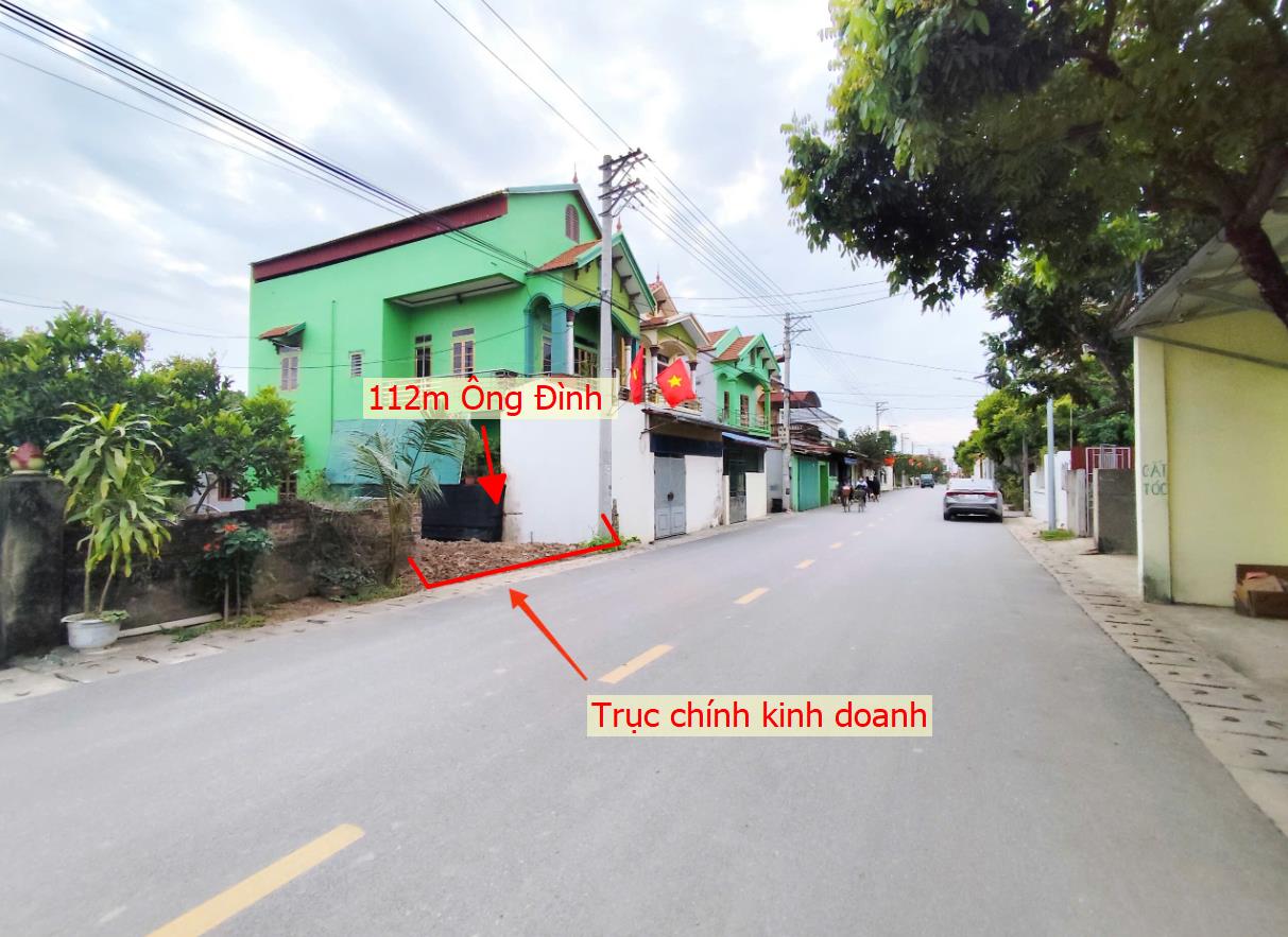Hình ảnh Bán Lô Đất 112m Tại Ông Đình Khoái Châu Bám Đường Bê Tông Ô Tô Vào Tận Đất Dân Cư Đông Đúc Phù Hợp Kinh Doanh Buôn Bán Giá Đầu Tư