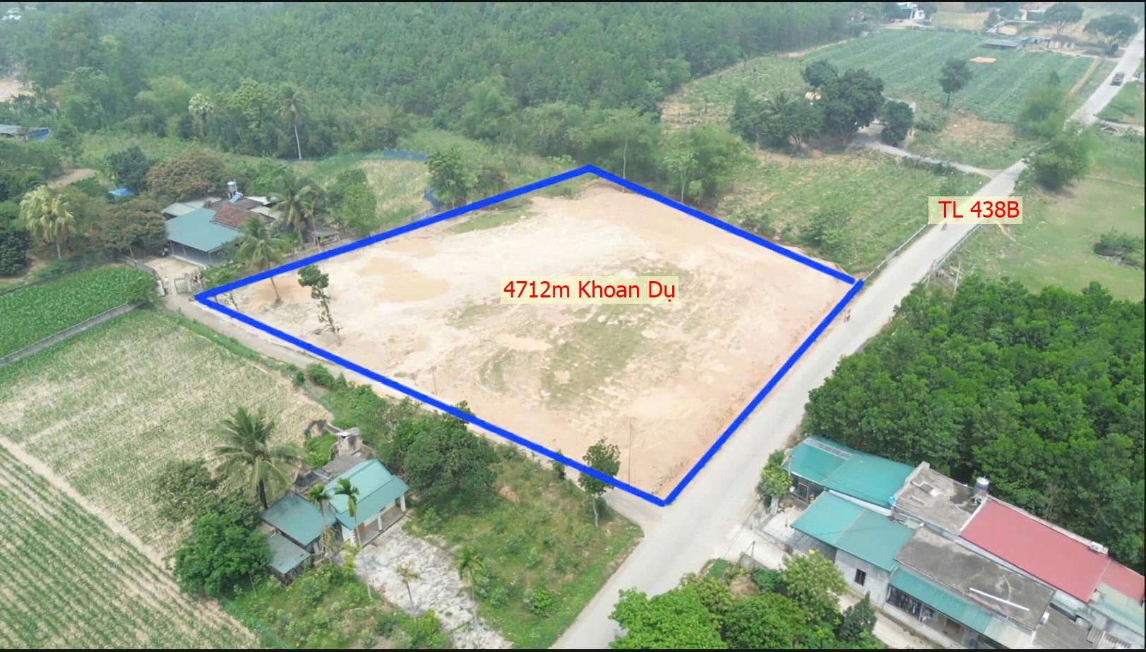 Hình ảnh Bán Lô Đất 4712m Tại Khoan Dụ Lạc Thủy Bám Đường TL438B Ô Tô Tránh Nhau Sổ Đỏ Pháp Lý Rõ Ràng Sẵn Sàng Công Chứng Giá Đầu Tư