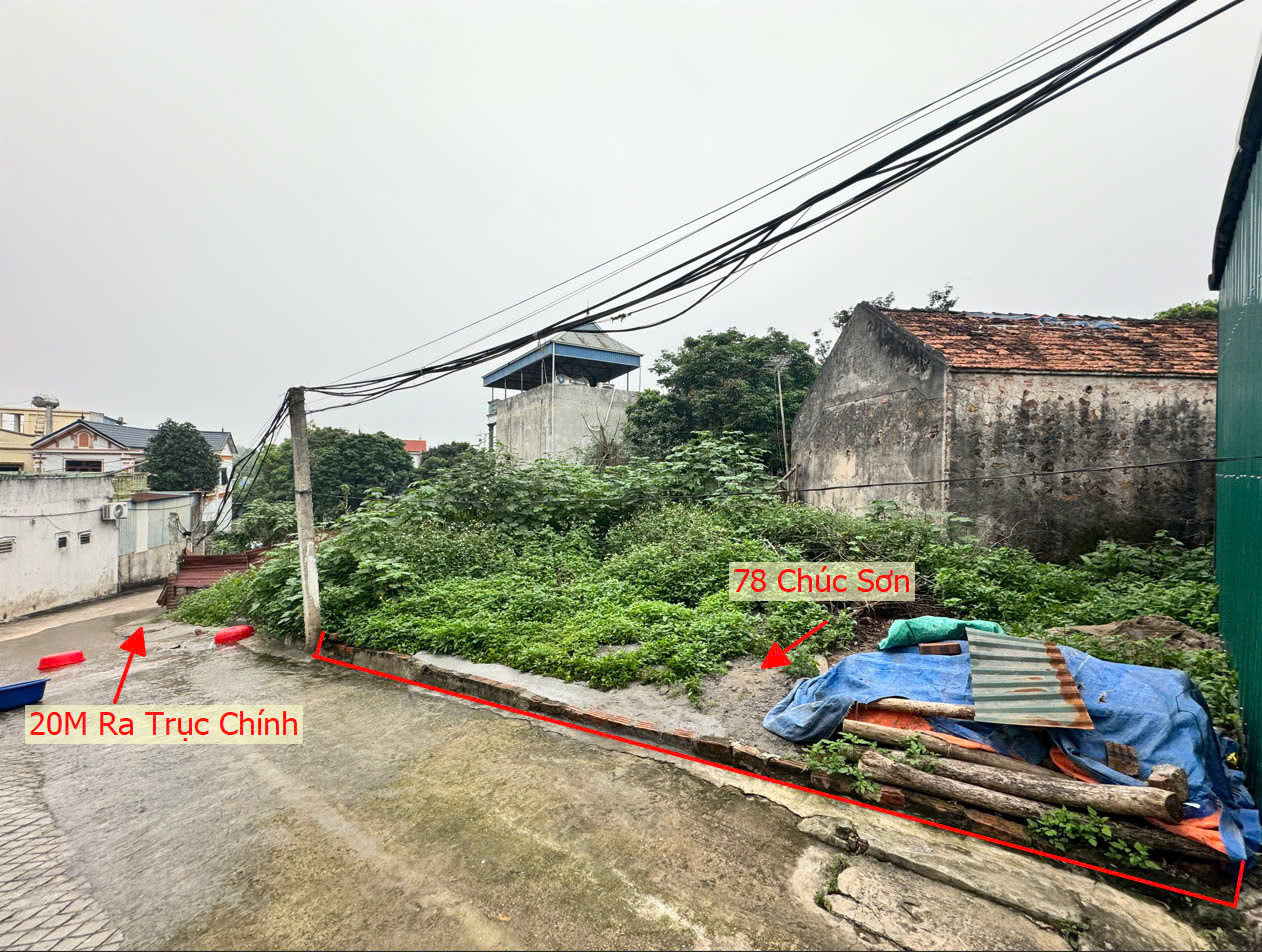 Hình ảnh Bán Đất Thị Trấn Chúc Sơn Ô Tô Vào Tận Đất Sát Trục Chính Kinh Doanh Liên Xã 