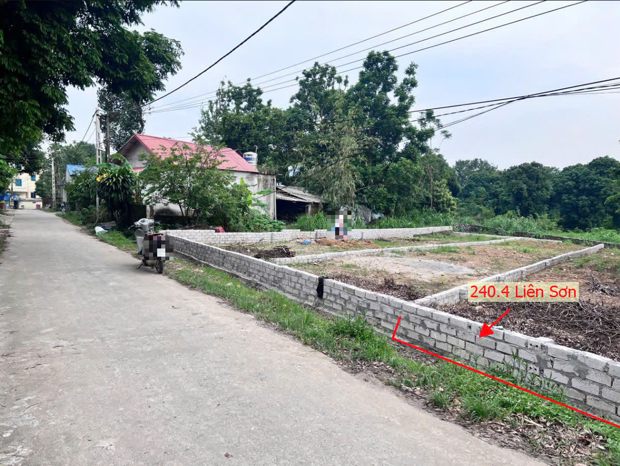Hình ảnh Bán Thửa Đất 240.4M2 Tại Liên Sơn Đường Ô Tô Tránh - Đất Phân Lô Xã Liên Sơn Giá Rẻ