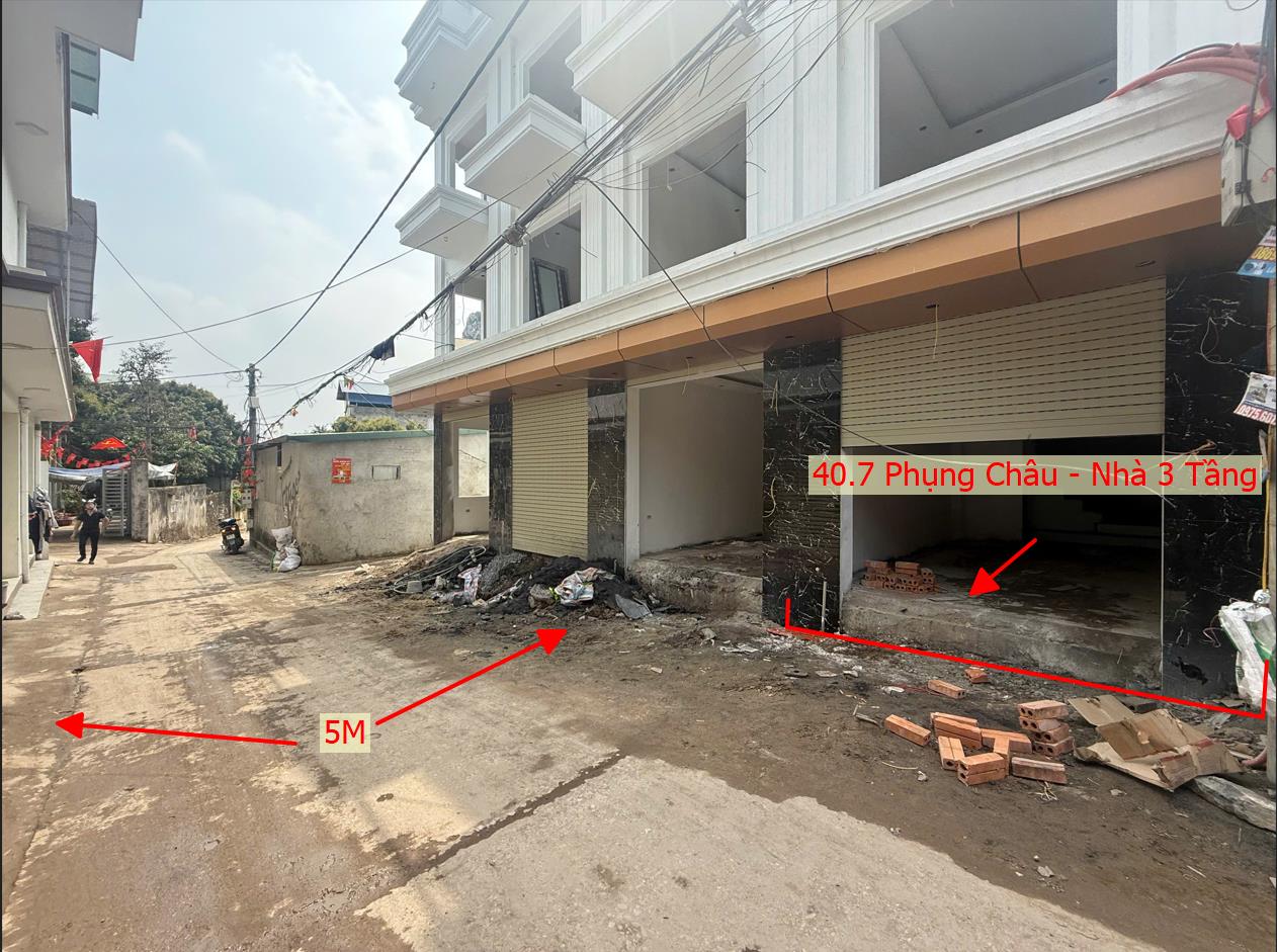 Hình ảnh Bán Nhà Thương Mại Tại Phụng Châu Chương Mỹ Gần Trục Chính Liên Huyện Ô Tô Đỗ Cửa 