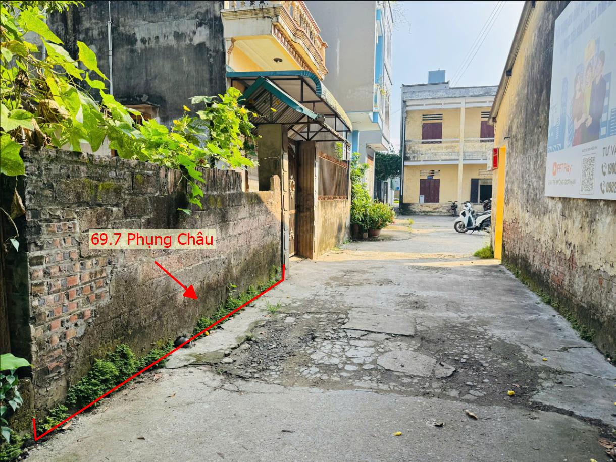 Hình ảnh Bán Đất Full Thổ Cư 69.7m Tại Phụng Châu Sát Trục Chính Kinh Doanh Liên Huyện Giá Chỉ Vài Tỷ