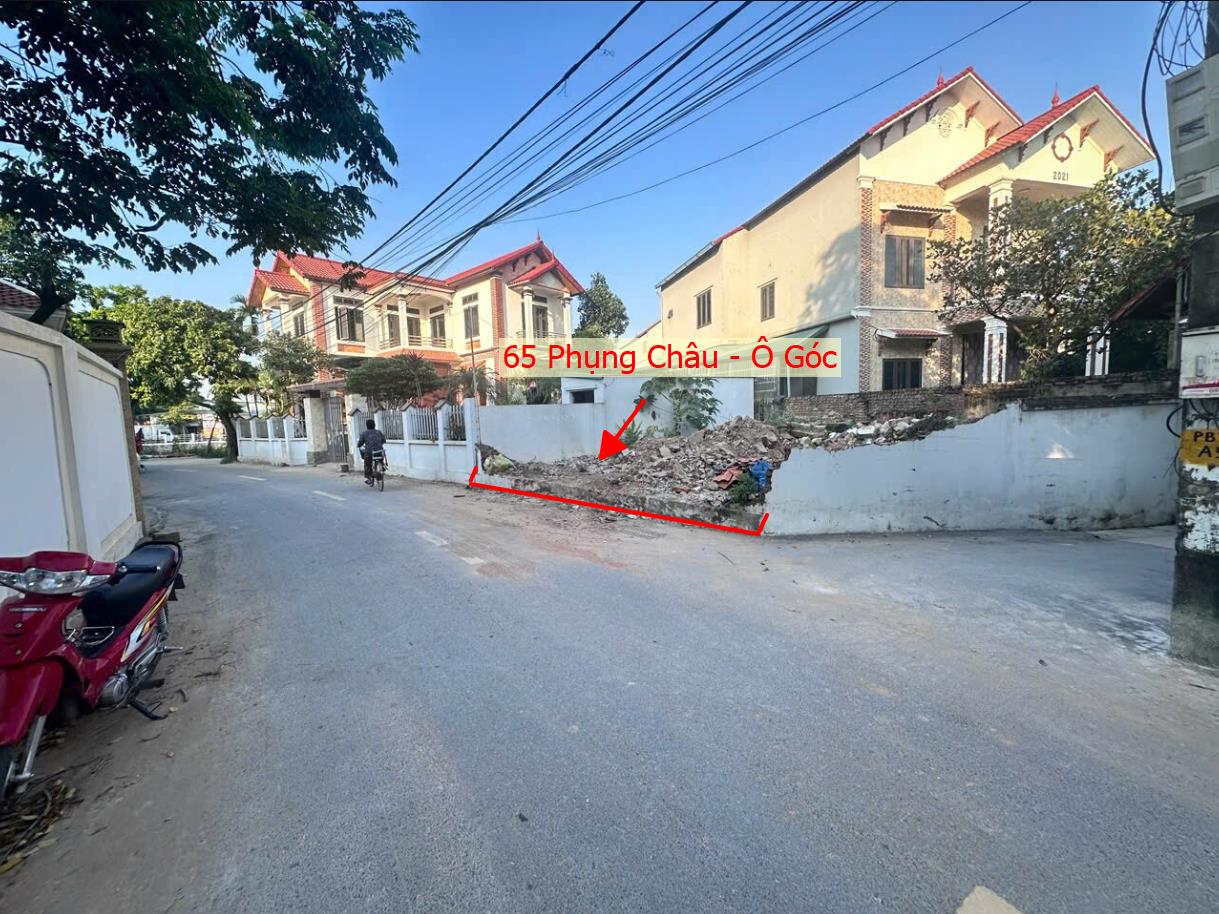 Hình ảnh Bán Lô Góc 2 Mặt Thoáng 65m Tại Phụng Châu Mặt Trục Kinh Doanh Ngay Gần Trung Tâm Hành Chính