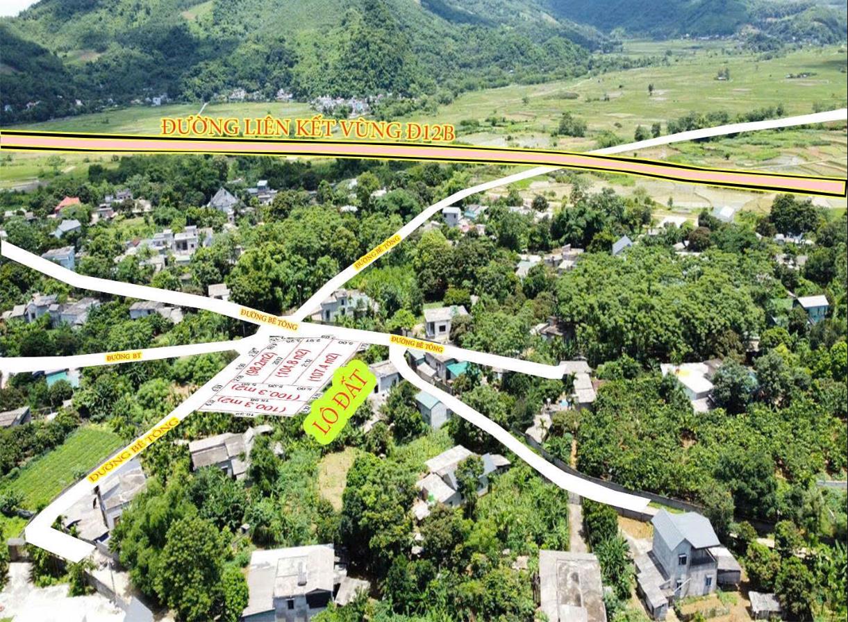 Hình ảnh Bán Lô Đất 104.8m Tại Kim Bôi Bám Đường Bê Tông Ô Tô Vào Tận Đất Dân Cư Đông Đúc Thân Thiện Gần Chợ Trường Học Ủy Ban Giá Đầu Tư