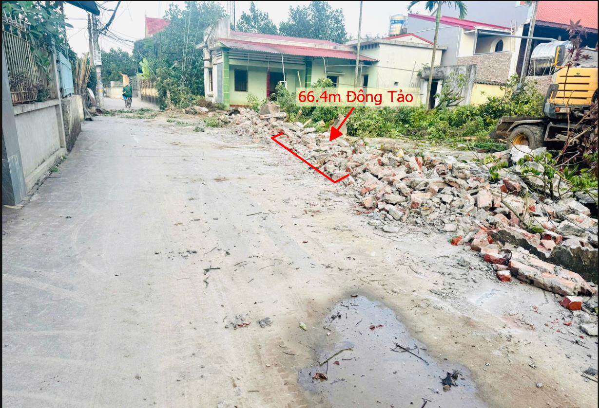 Hình ảnh Bán Lô Đất 66.4m Tại Khoái Châu Bám Đường Bê Tông Ô Tô Vào Tận Đất Dân Cư Đông Đúc Thân Thiện  Nhiều Tiện Ích Xung Quanh 
