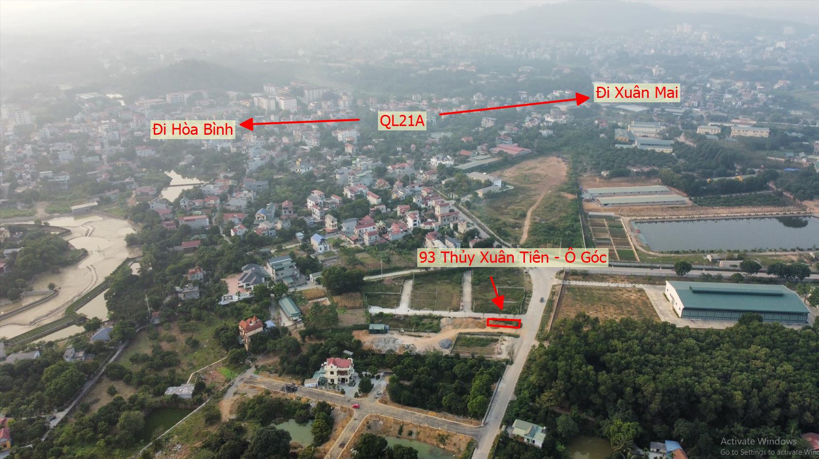 Hình ảnh Bán Lô Góc 2 Mặt Tiền Thuộc Khu Phân Lô Đồi K6 Thủy Xuân Tiên Ngay Gần QL21A 