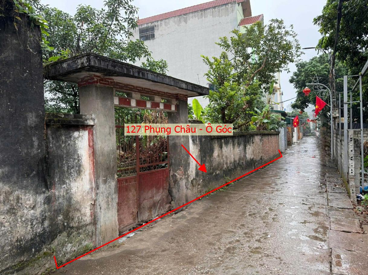 Hình ảnh Bán Lô Góc 2 Mặt Thoáng Full Thổ Cư 127m Tại Phụng Châu Ô Tô Đỗ Tận Đất Gần Trục Kinh Doanh Liên Xã 