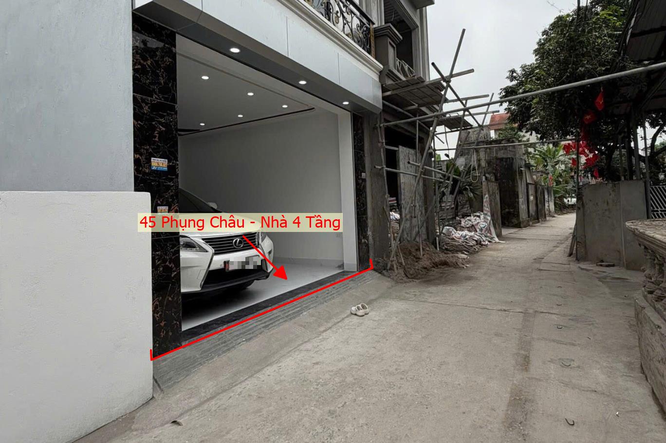 Hình ảnh Bán Nahf 4 Tầng 45m Tại Phụng Châu Ô Tô Đỗ Tận Đất Sát Trục Kinh Doanh Liên Xã