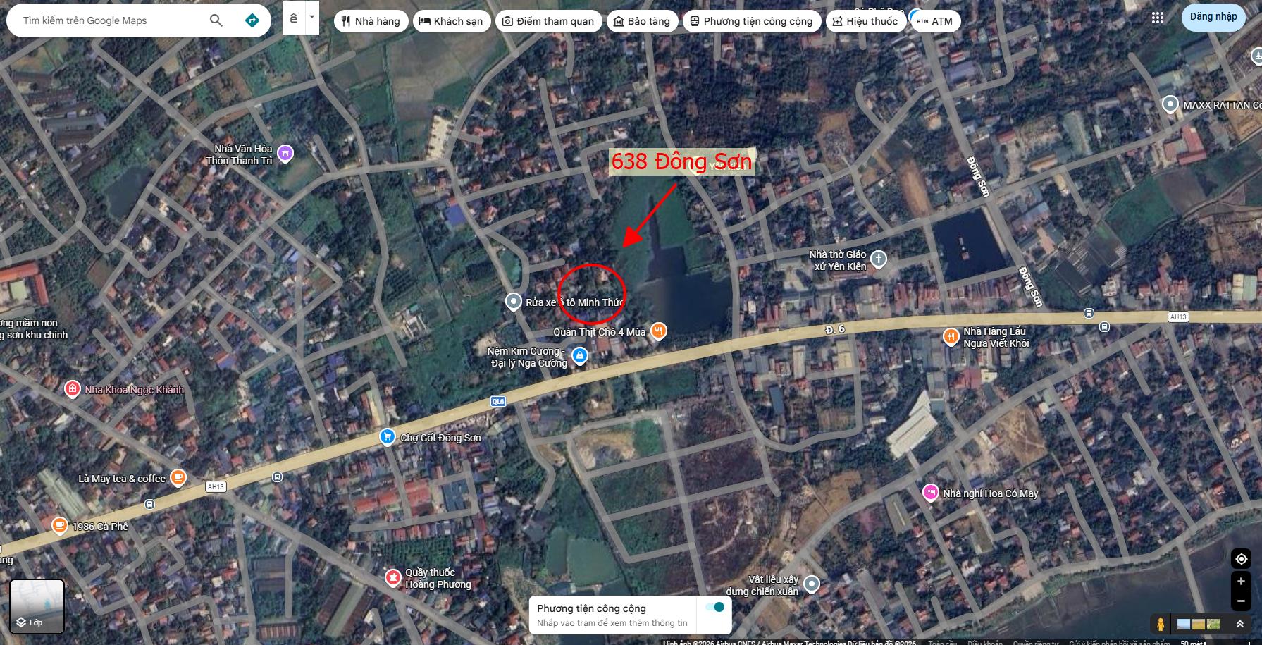 Hình ảnh Bán Thửa Đất 638m Tại Đông Sơn Sát Mặt Đường Kinh Doanh QL6A Đang Triển Khai Mở Rộng