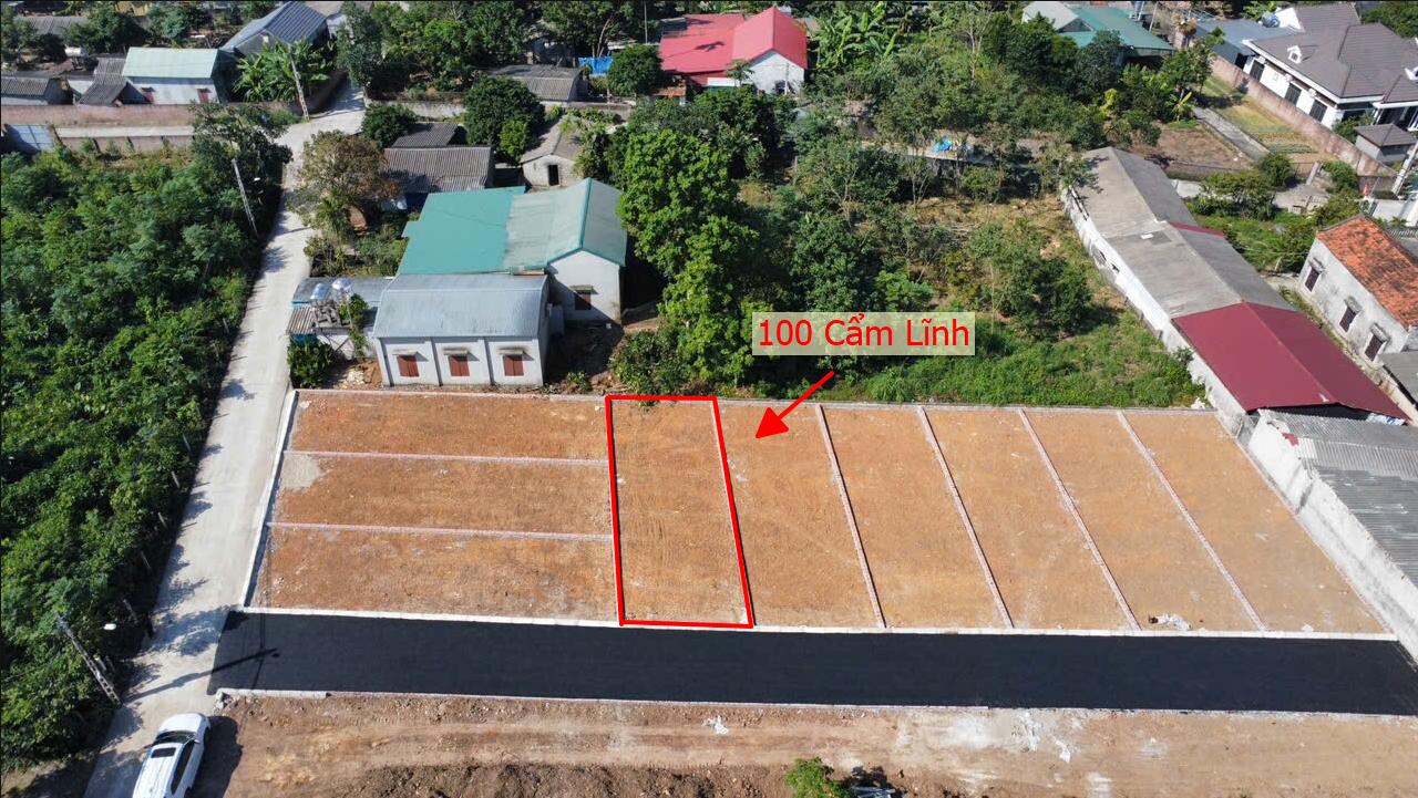 Hình ảnh Bán Đất Phân Lô Cẩm Lĩnh Đường Thông Ô Tô Sát Mặt Đường Kinh Doanh Liên Xã Giá Chỉ Vài Trăm Triệu