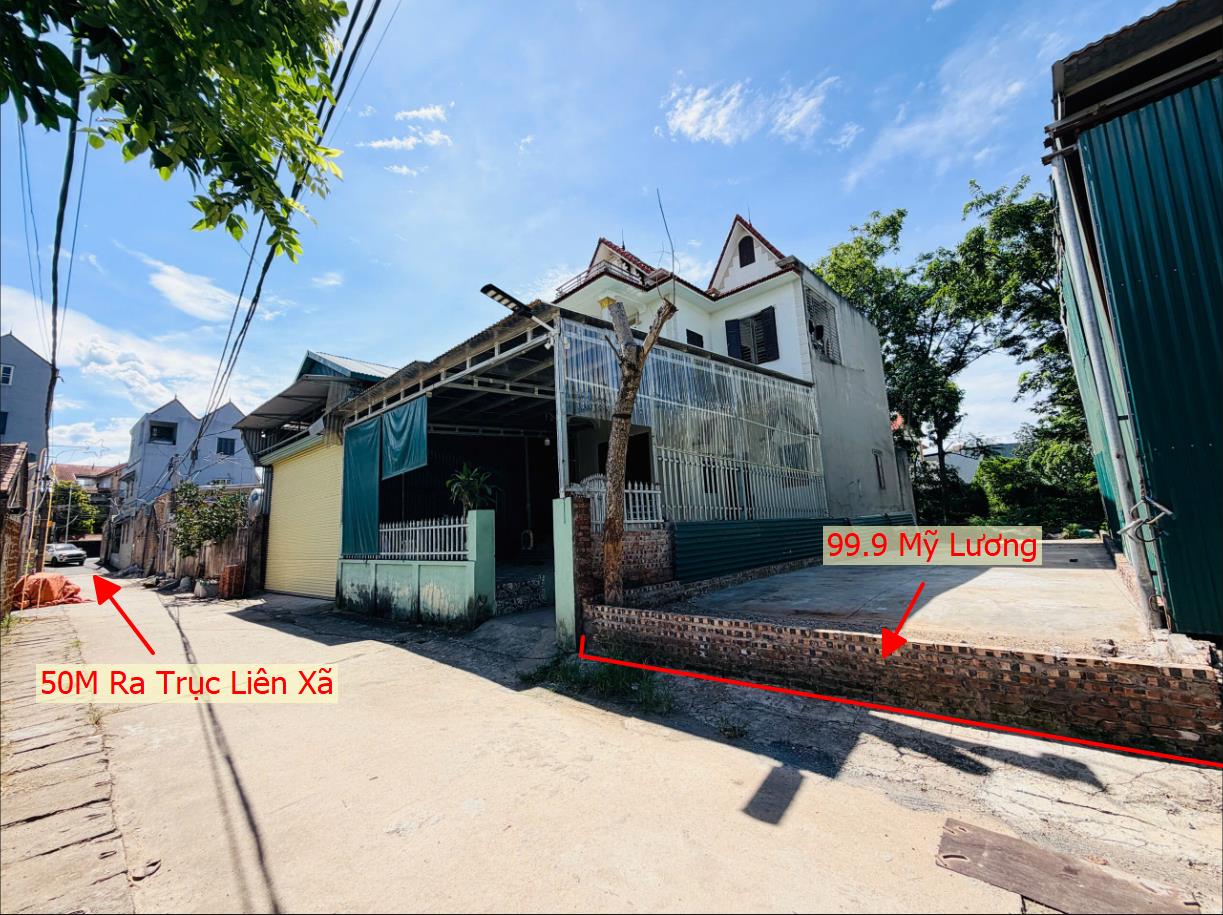 Hình ảnh Bán Thửa Đất 99.9m Tại Mỹ Lương Đường Thông Ô Tô Tránh Nhau Sát Trục Chính Liên Xã Giá Chỉ Hơn 2 Tỷ