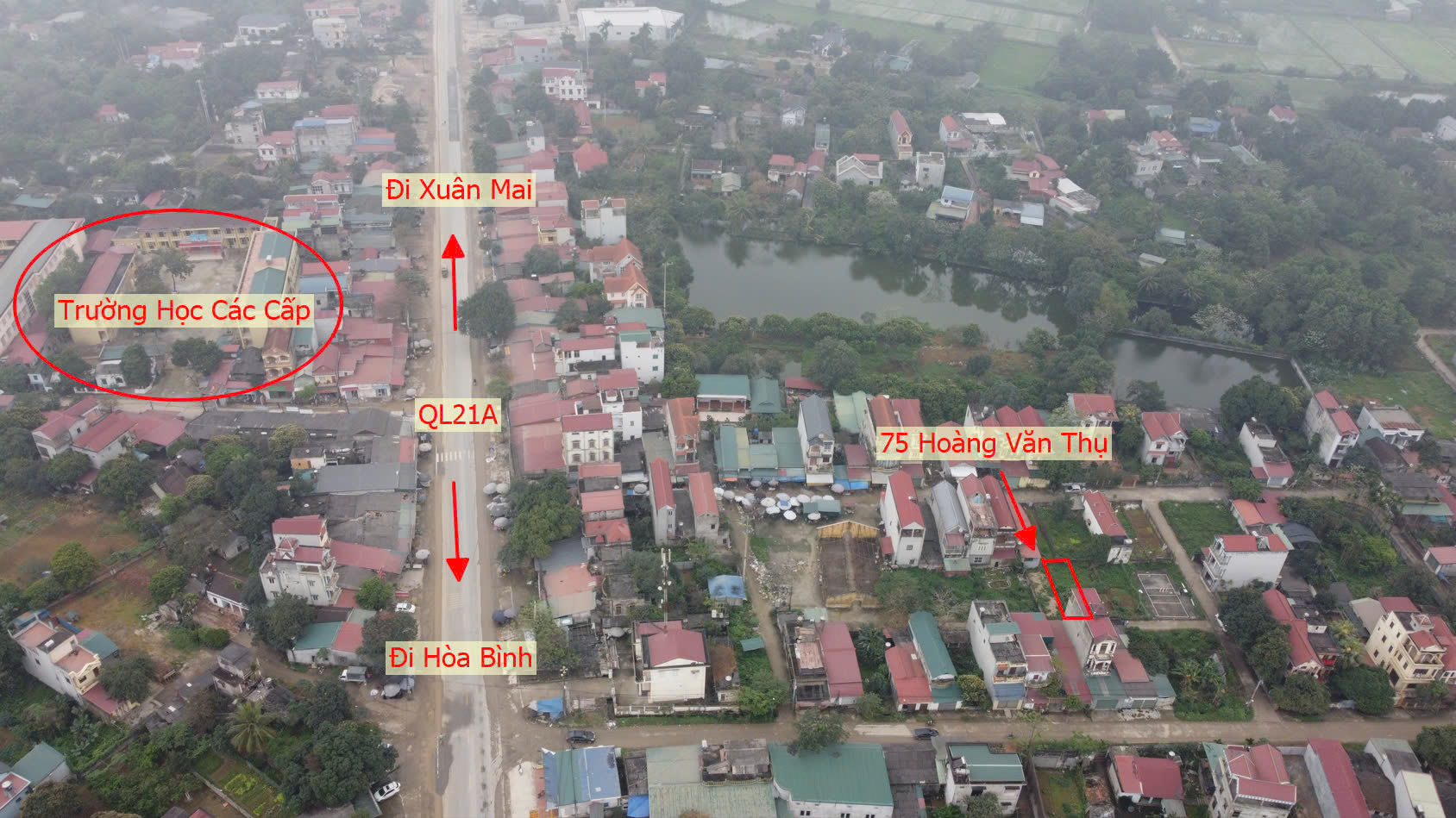 Hình ảnh Bán Đất Hoàng Văn Thụ Full Thổ Cư Sát Mặt Đường Kinh Doanh QL21A Ngay Gần Khu Nghỉ Dưỡng Skylake