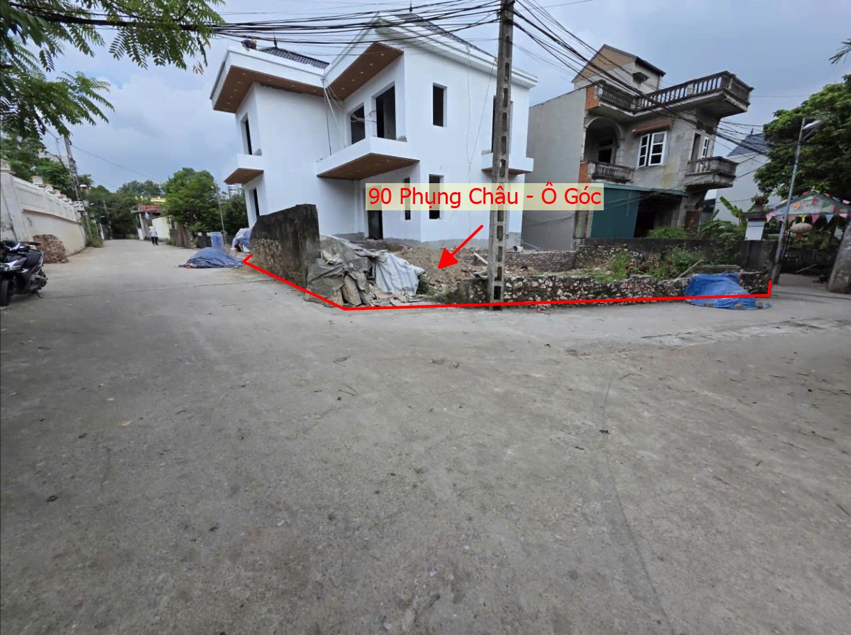Hình ảnh Bán Lô Góc 2 Mặt Tiền Full Thổ Cư 90m Tại Phụng Châu Mặt Trục Chính Kinh Doanh Liên Xã 