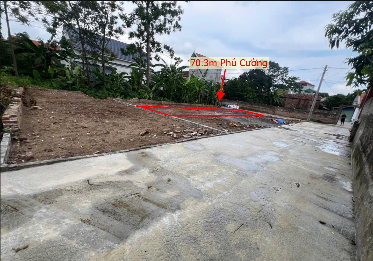 Hình ảnh Bán Lô Đất 70.3m Tại Phú Cường TP Hưng Yên Bám Đường Bê Tông Ô Tô Vào Tận Đất Dân Cư Đông Đúc Thân Thiện Giá Đầu Tư