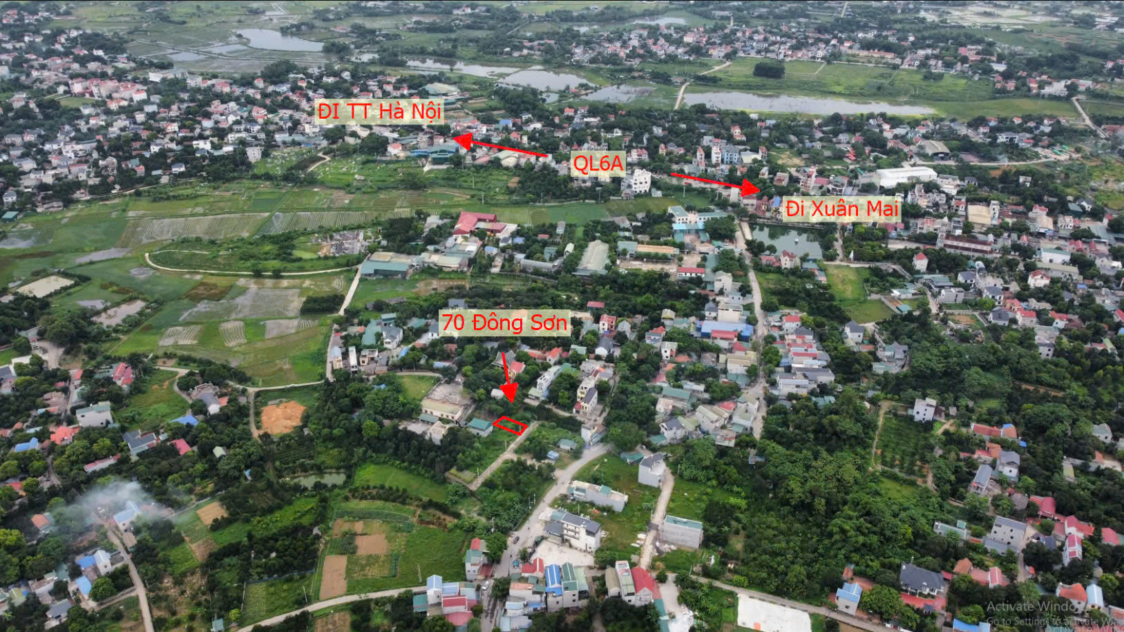 Hình ảnh Bán Đất Đấu Giá Xã Đông Sơn Gần QL6A Đang Mở Rộng | Đất Đấu Giá Huyện Chương Mỹ Giá Chỉ Vài Tỷ 