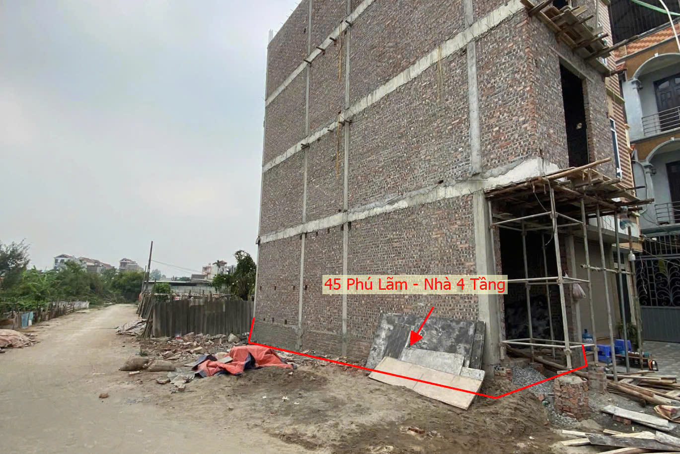 Hình ảnh Bán Nhà 4 Tầng Ô Tô Đỗ Tận Cửa Gần Trục Chính Kinh Doanh Ngay Trung Tâm Phường Phú Lãm