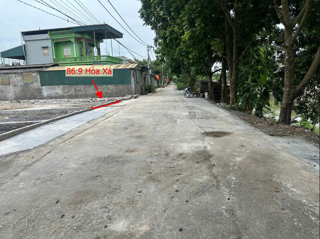 Hình ảnh Bán Đất Hòa Xá 86.9m Đường Thông Ô Tô Cách QL21B Hơn 1km Giá Chỉ Hơn Tỷ