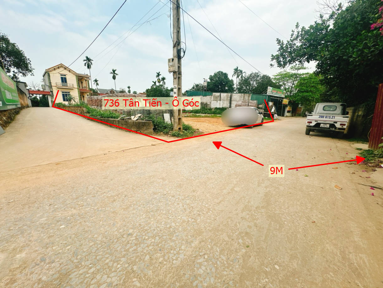 Hình ảnh Bán Lô Góc 2 Mặt Tiền Mặt Trục Kinh Doanh Liên Thôn Tại Tân Tiến Chương Mỹ