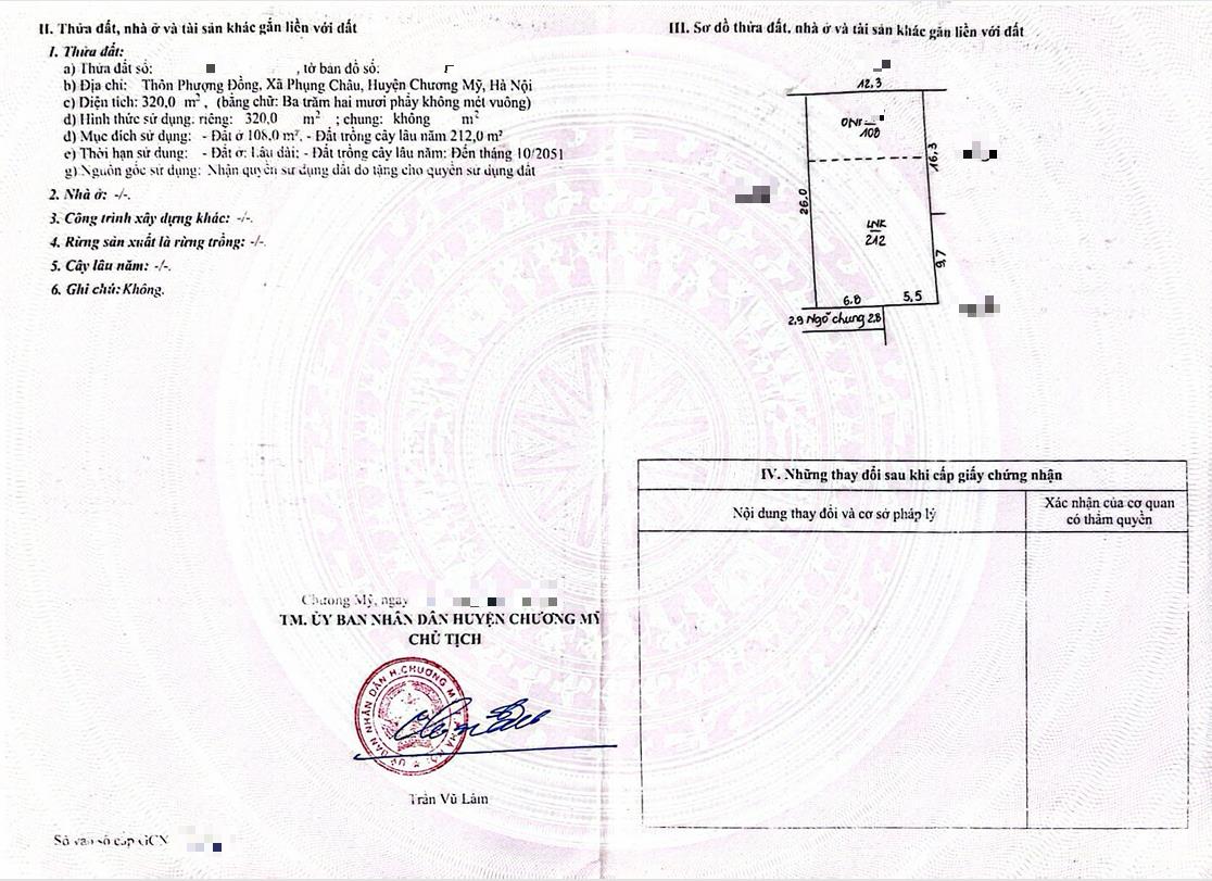 Hình ảnh Bán Thửa Đất 320m Tại Phụng Châu Sát Trục Kinh Doanh Liên Xã Giá Chỉ Vài Tỷ