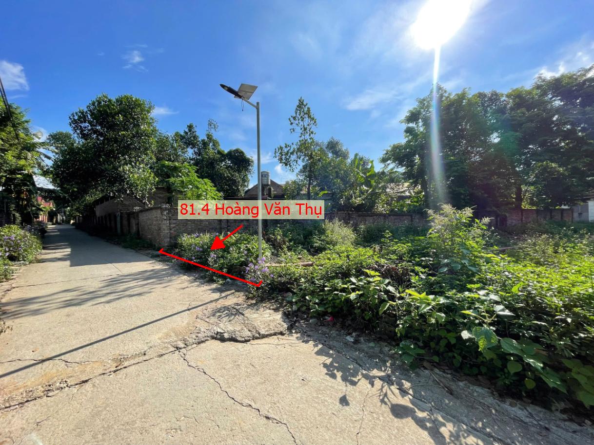Hình ảnh Bán Thửa Đất Full Thổ Cư 81.4m Tại Hoàng Văn Thụ Ô Tô Đỗ Tận Đất Sát Trục Kinh Doanh Liên Xã